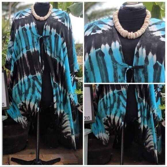 Poncho/Robe Spring/Summer Beach CoverUp - Picture 5 of 5